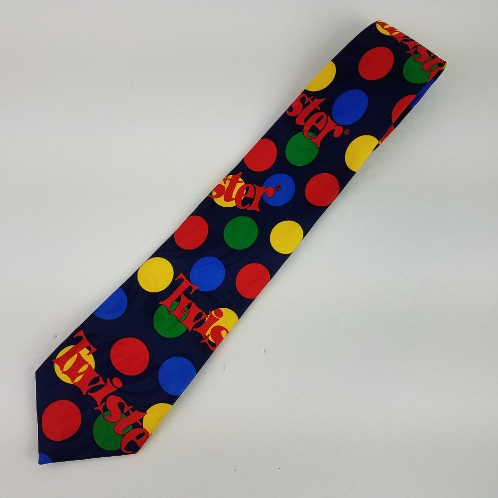Hasbro Twister Board Game Vintage 1998 Neck Tie